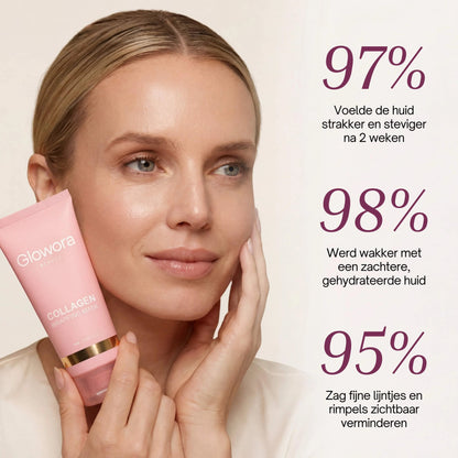 Slappe Hals Bio-Collageen Masker