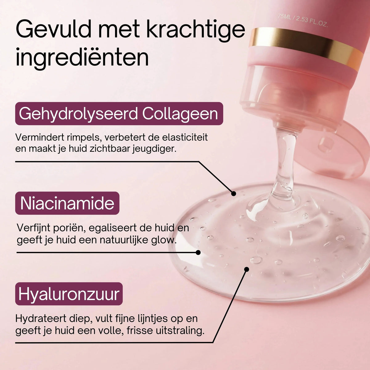 Bio-Collageen Masker + Kwast