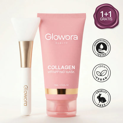 Slappe Hals Bio-Collageen Masker